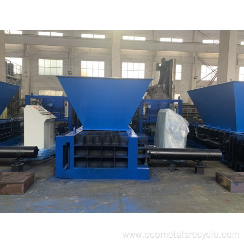 Hydraulic Horizontal Aluminum Cans Press Baler Machine